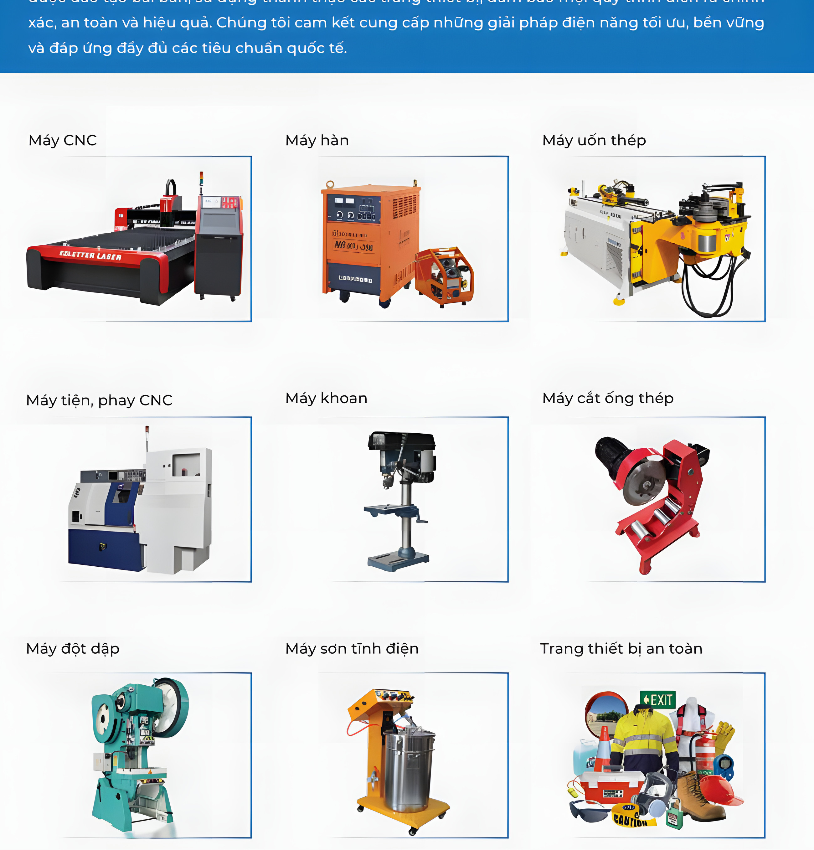 Máy móc nhà xưởng NEWSUN
