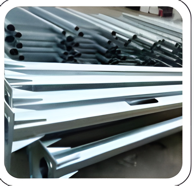 Thân cột thép đầu D78 dùng cho cần đèn rời