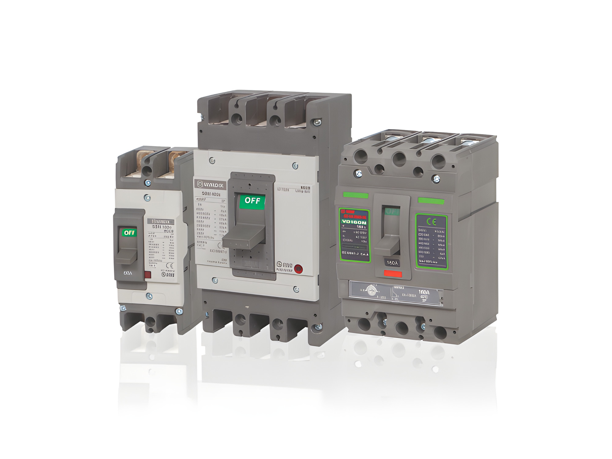 Aptomat MCCB dạng khối dùng trong tủ điện phân phối