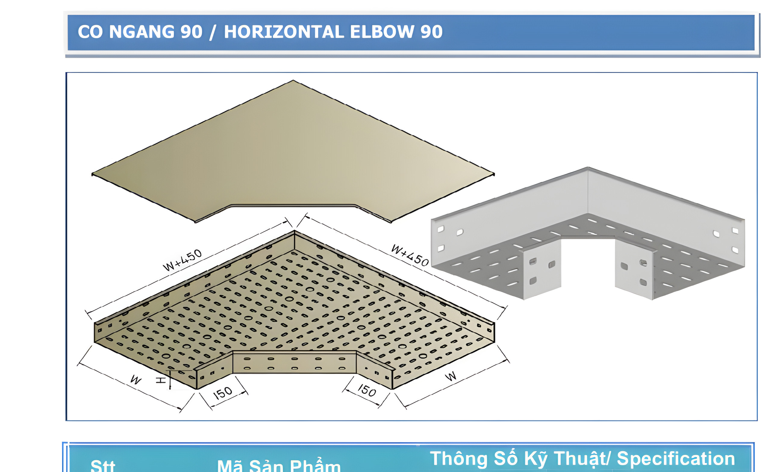 Phụ kiện khay / máng cáp