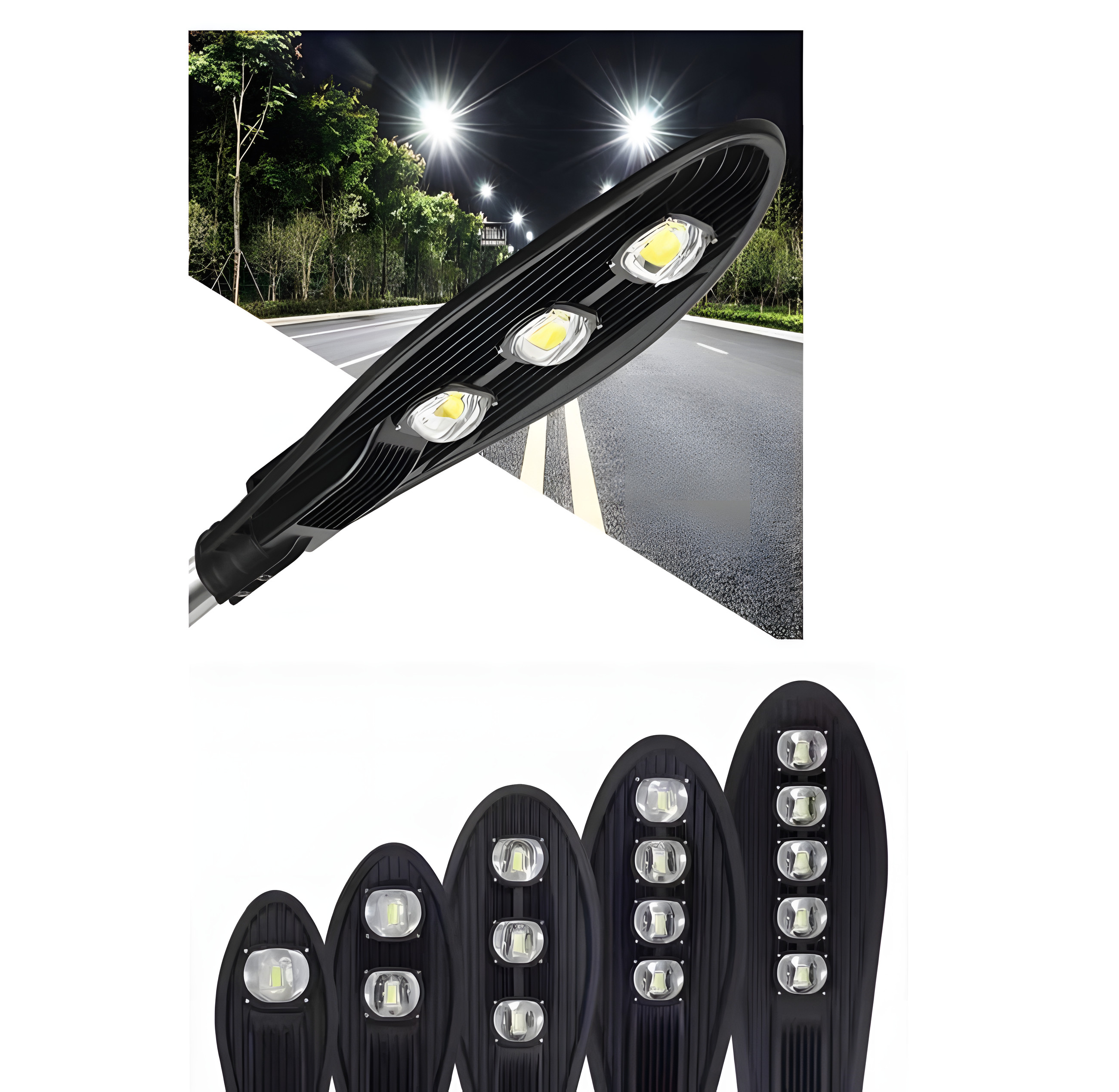 Đèn đường LED Vietlux thay thế đèn cao áp