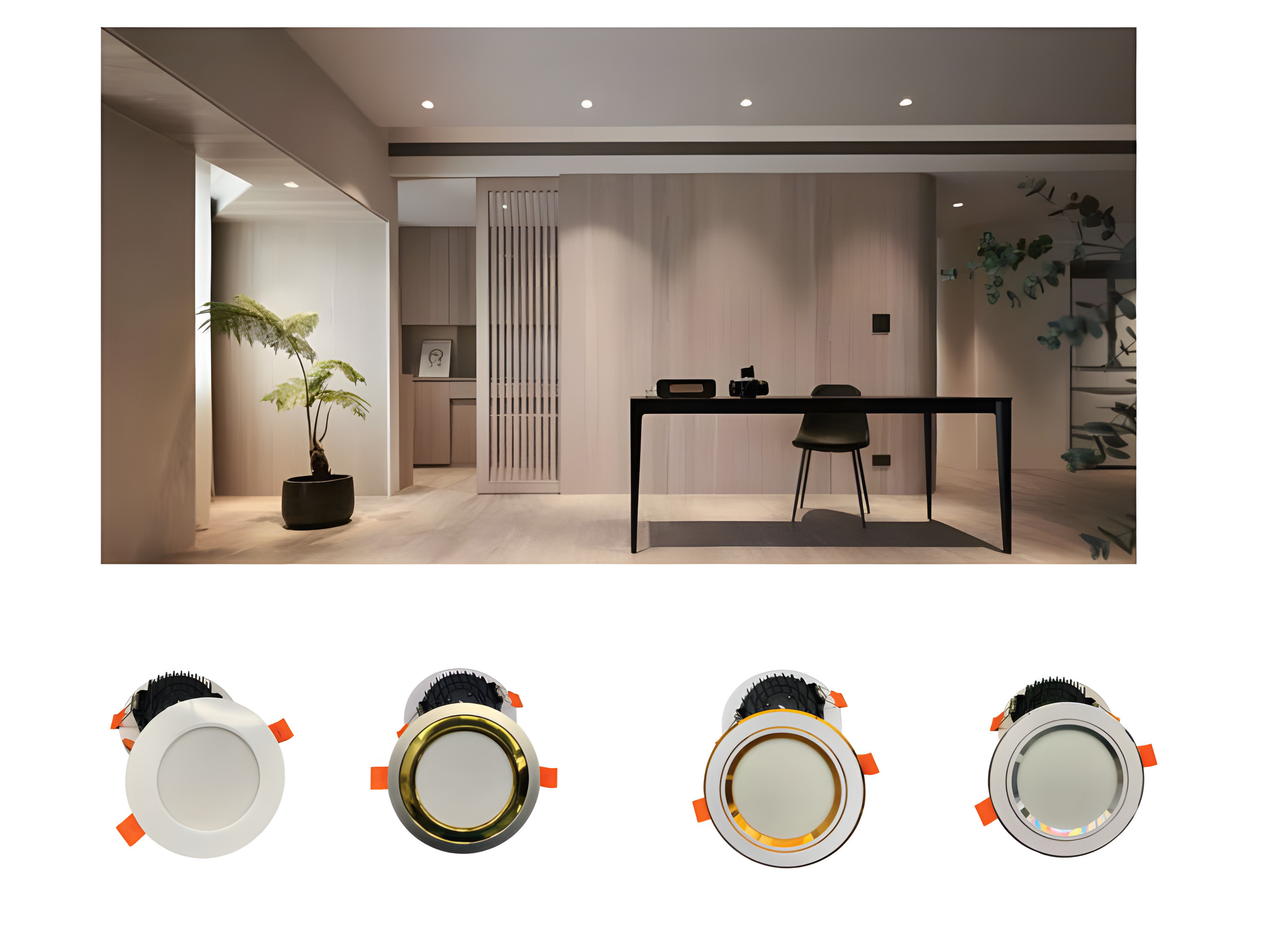 Đèn downlight LED âm trần Vietlux 5W đến 12W
