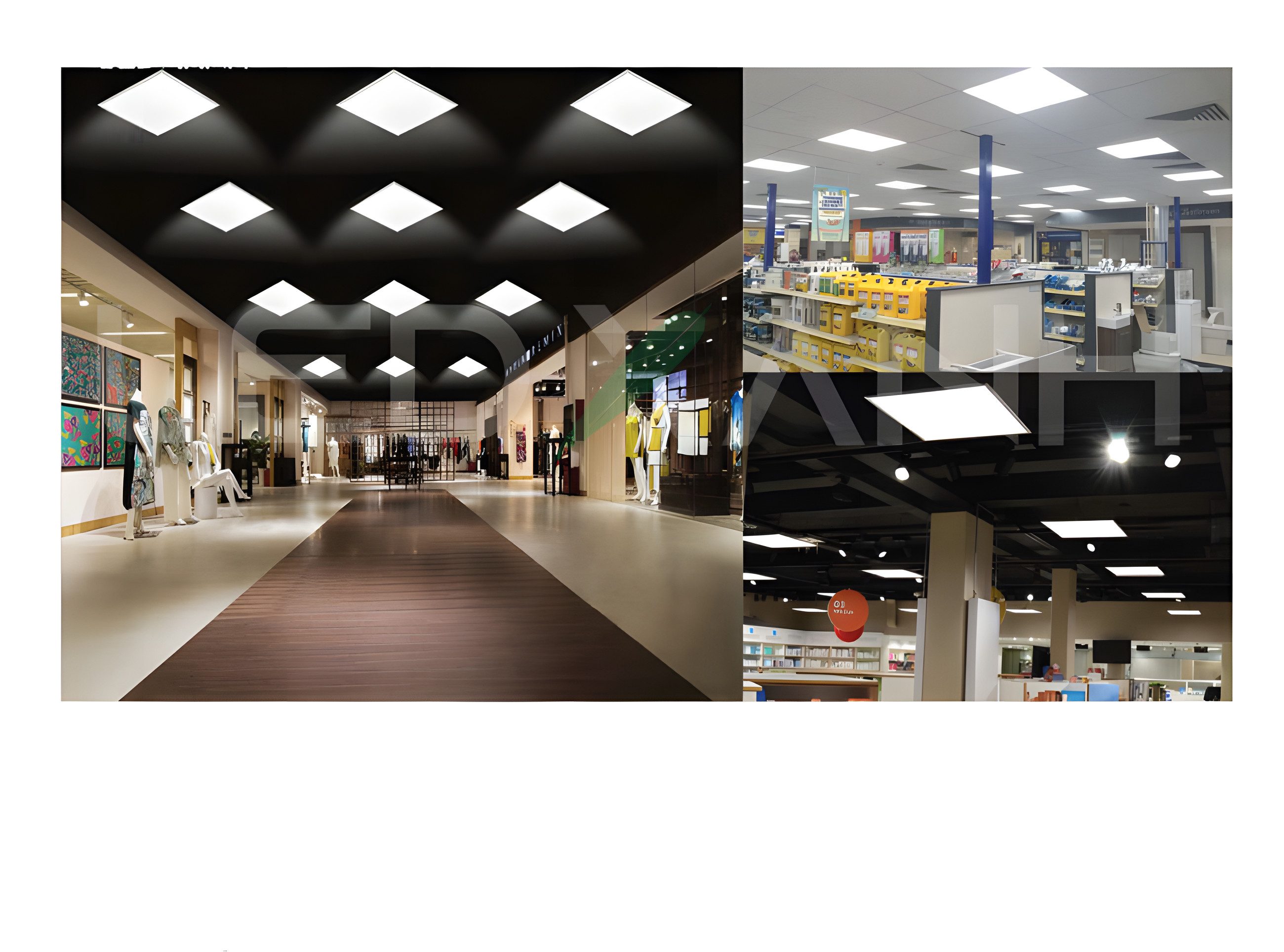 Đèn LED panel Vietlux vuông lắp âm trần thạch cao